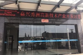 嘉兴秀洲高新技术产业开发区管委会莅临丽臣参观指导